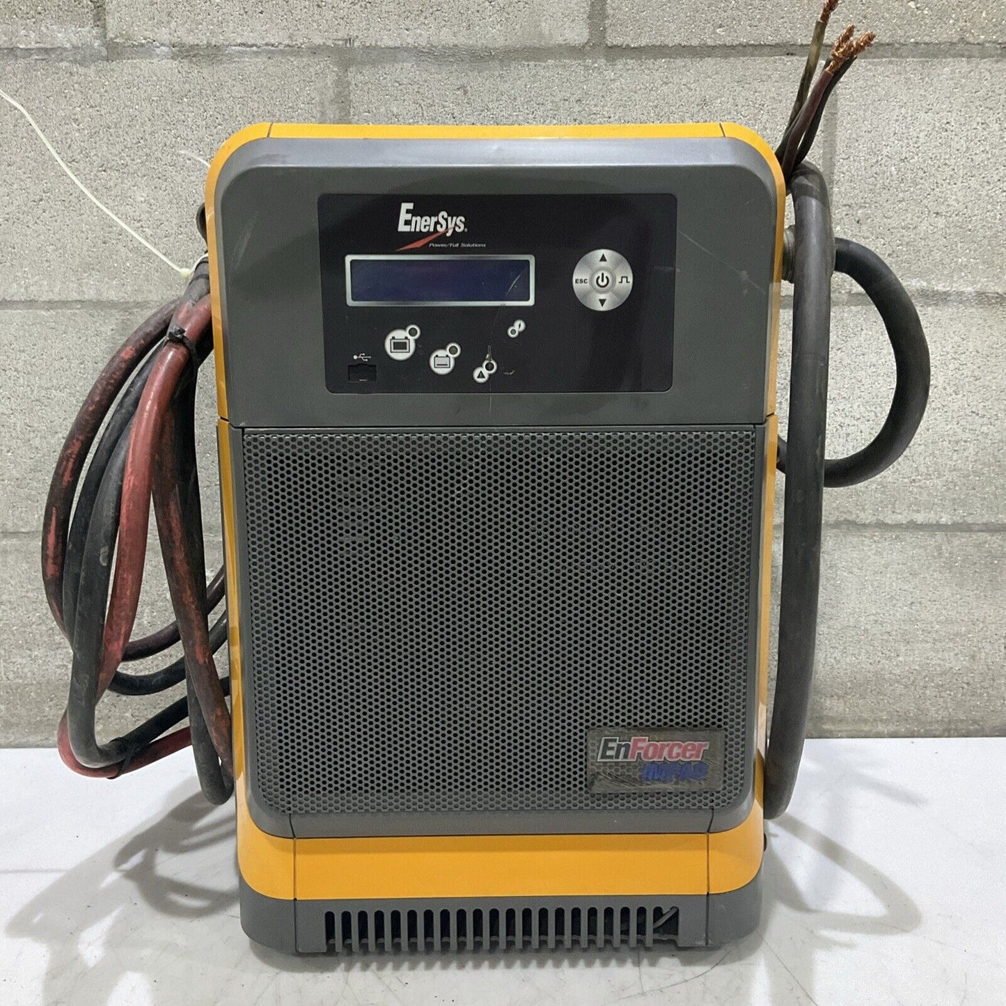 ENERSYS EI3-HL-4YE ENFORCER IMPAQ FORKLIFT L-A BATTERY CHARGER 3PH 480V 50/60 HZ