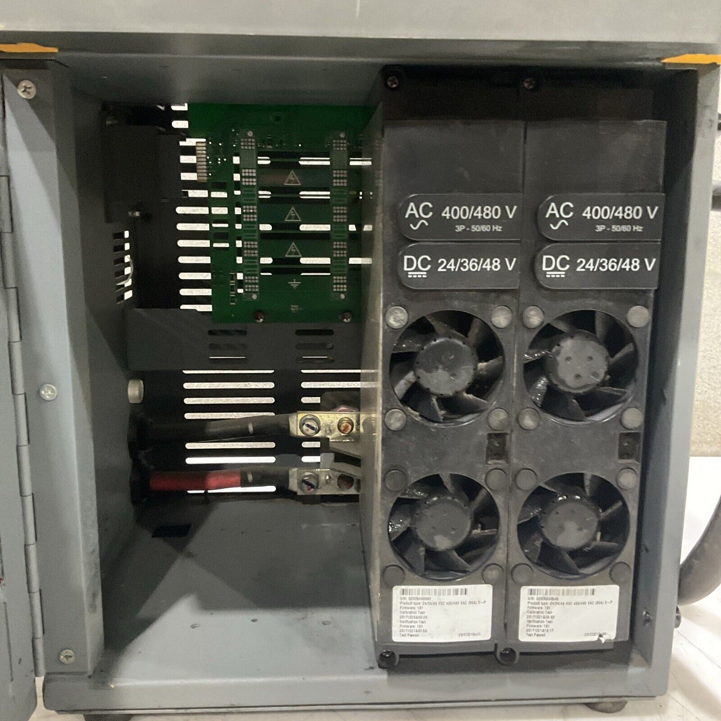 ENERSYS EI3-HL-4YE ENFORCER IMPAQ FORKLIFT L-A BATTERY CHARGER 3PH 480V 50/60 HZ