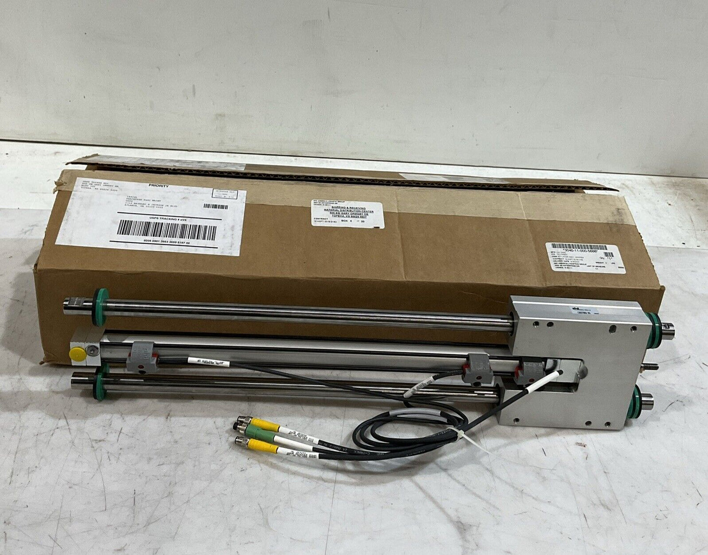 PHD ML309253-REV-C GUIDED ACTUAR CYLINDER GRIPPER ASSEMBLY U3S