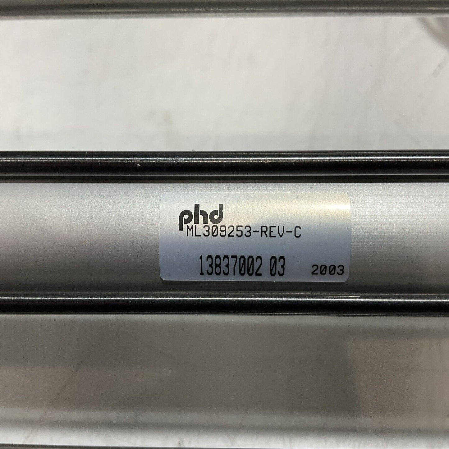 PHD ML309253-REV-C GUIDED ACTUAR CYLINDER GRIPPER ASSEMBLY U3S