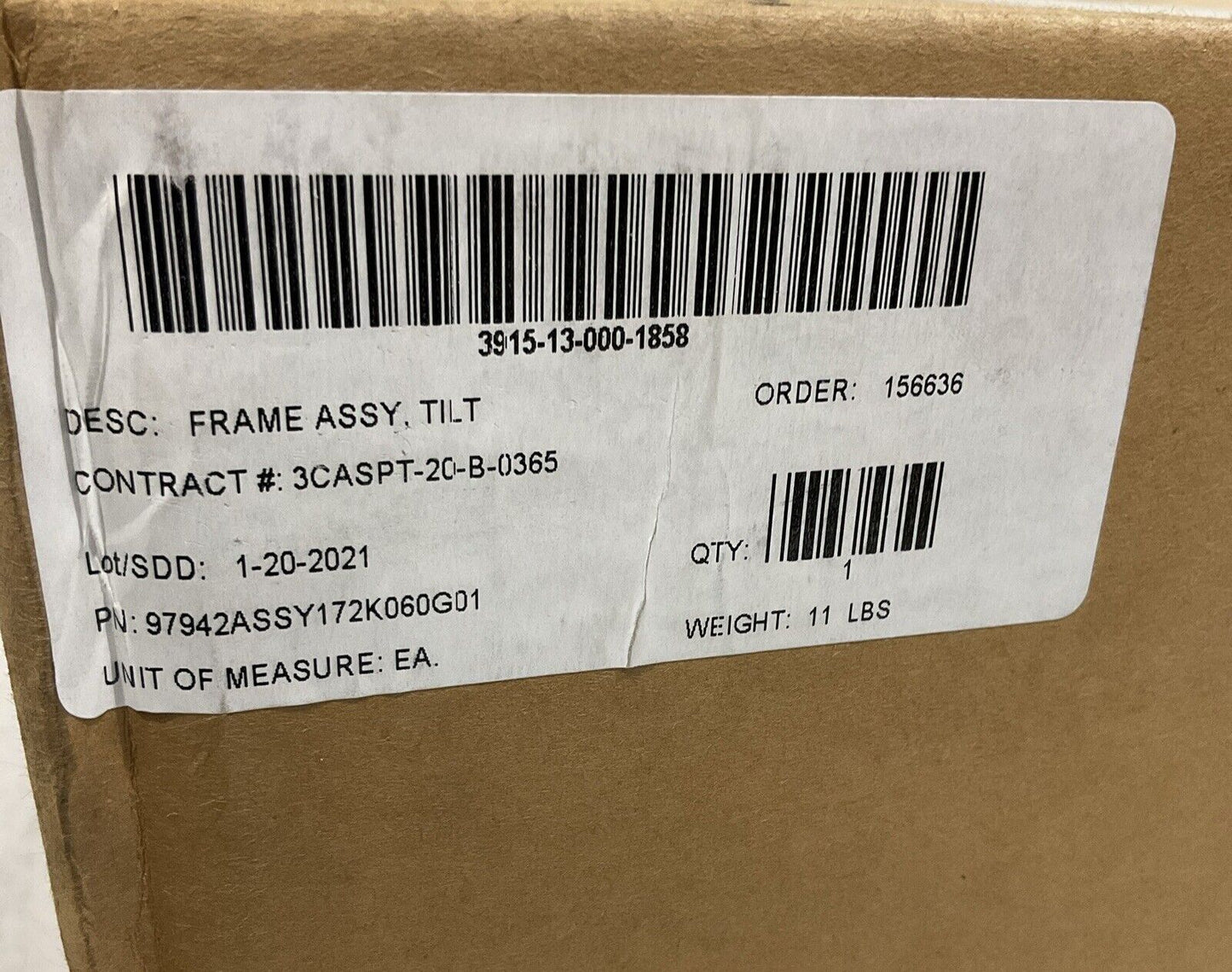 GENERAL 97942-172K063G01 - K060 TILT FRAME ASSEMBLY U3S