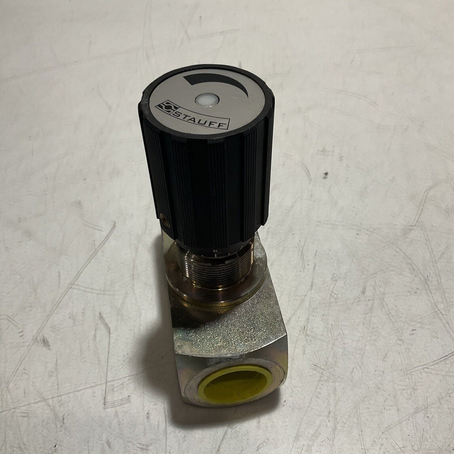 STAUFF NDRV-20-N MAX PSI 5000 CARBON STEEL HYDRAULIC FLOW CONTROL VALVE 222