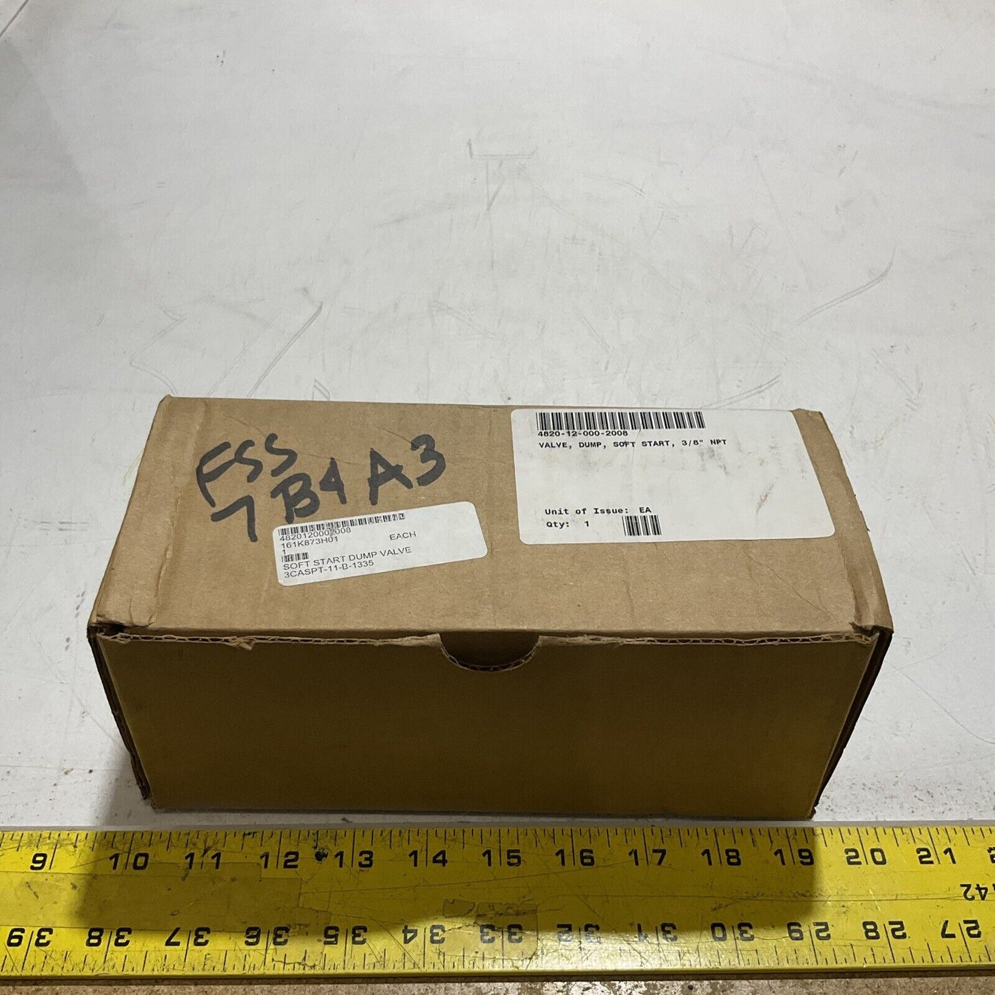 PARKER SC75-03M/M2 SOFT START DUMP VALVE 3/8” NPT 10 BAR 150 PSI 125F U3S
