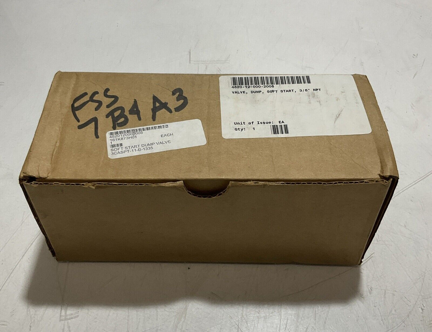 PARKER SC75-03M/M2 SOFT START DUMP VALVE 3/8” NPT 10 BAR 150 PSI 125F U3S