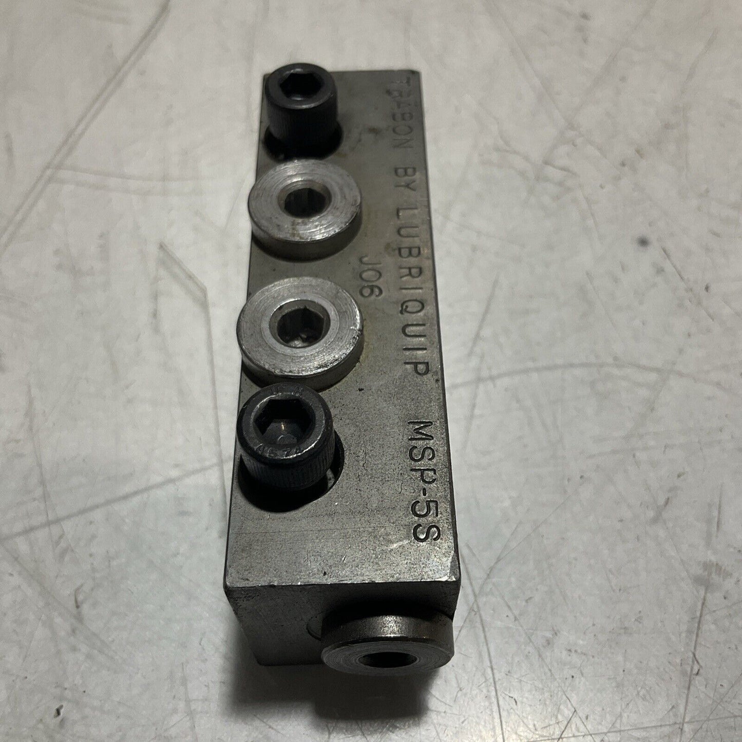 TRABON BY LUBRIQUIP MSP-5S MODULAR DIVIDER VALVE 444-U3S