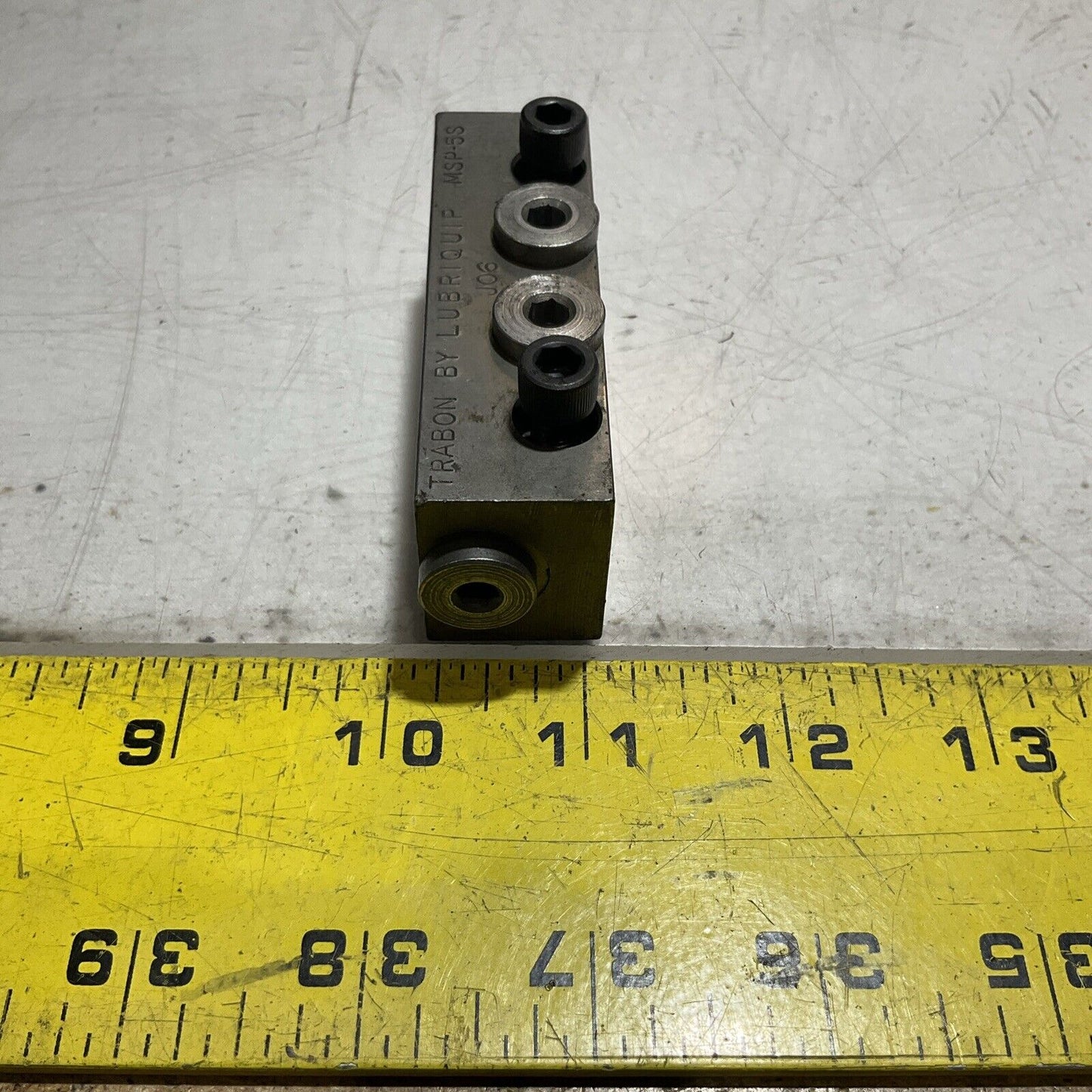 TRABON BY LUBRIQUIP MSP-5S MODULAR DIVIDER VALVE 444-U3S