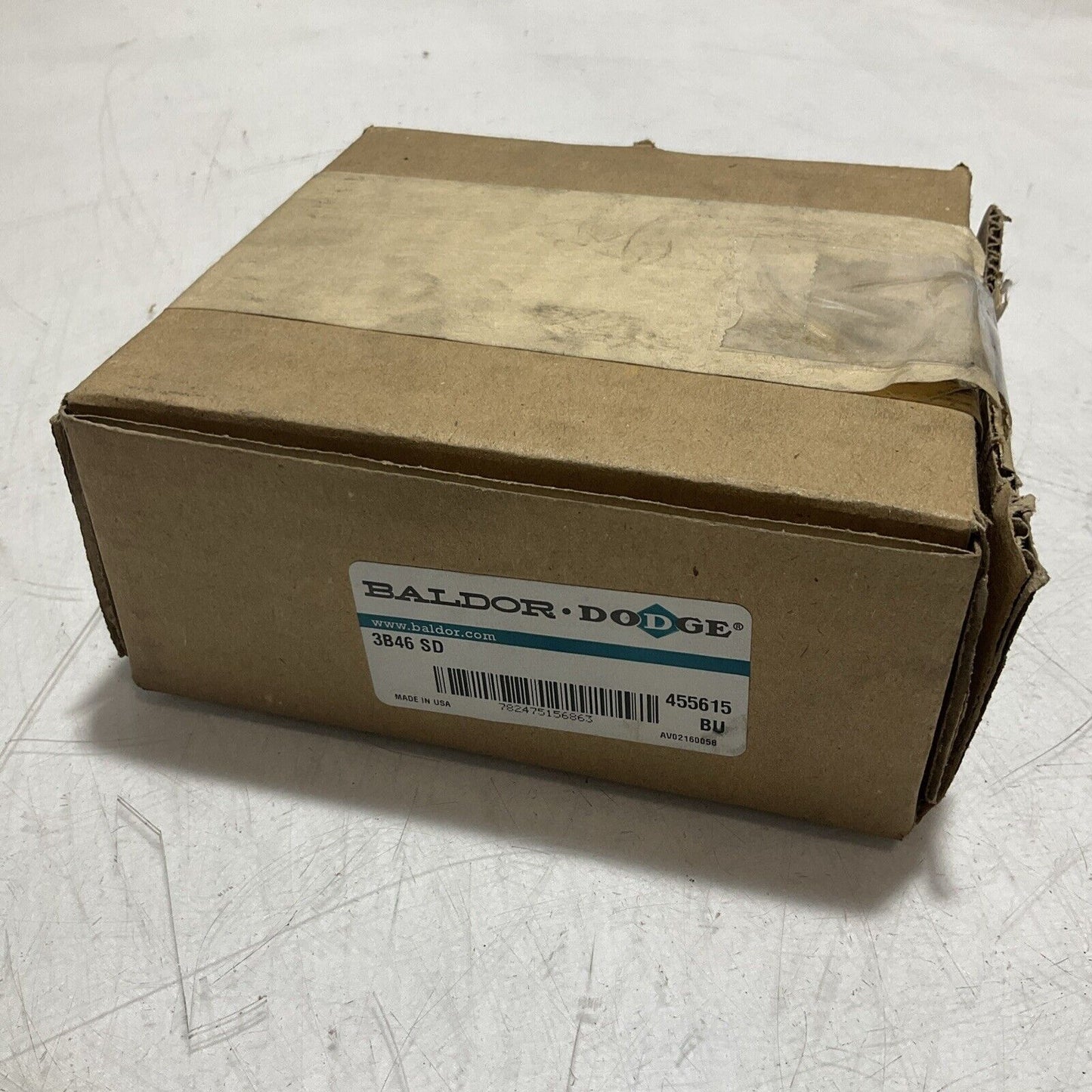 BALDOR-DODGE 3B46SD V-BELT PULLEY QD SHEAVE WITH THREE GROOVE U3S