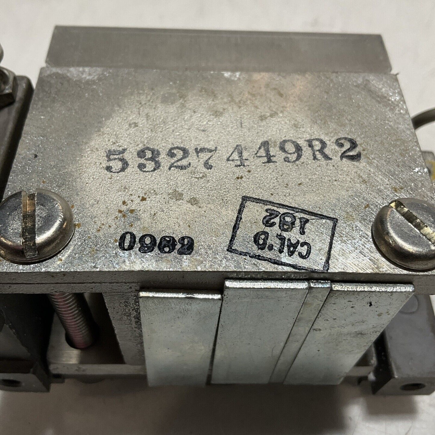 BAILEY CONTROLS SYSTEM 5327449R2 ALUM/STEEL VALVE POSITIONER TORQUE MOTOR U3S