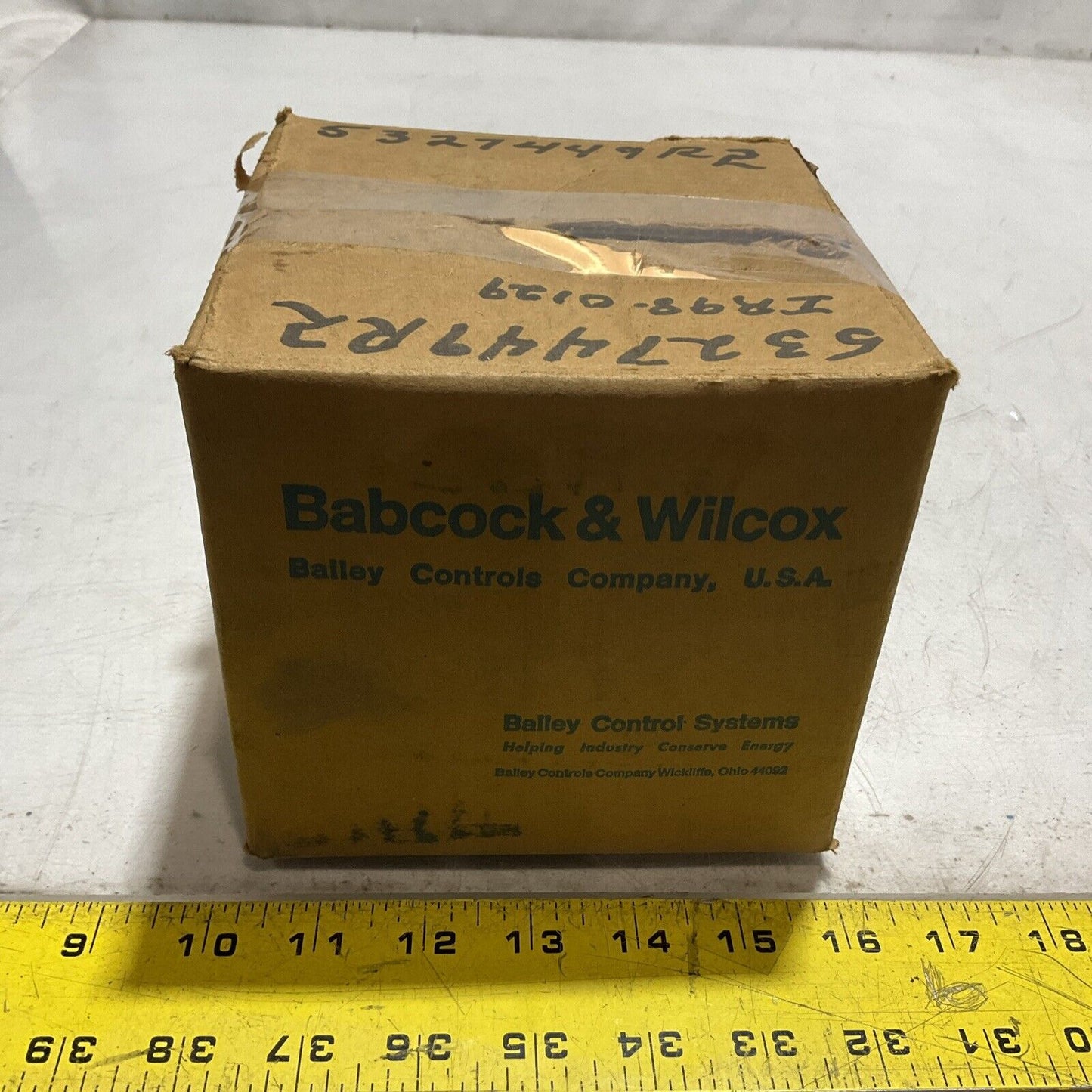 BAILEY CONTROLS SYSTEM 5327449R2 ALUM/STEEL VALVE POSITIONER TORQUE MOTOR U3S