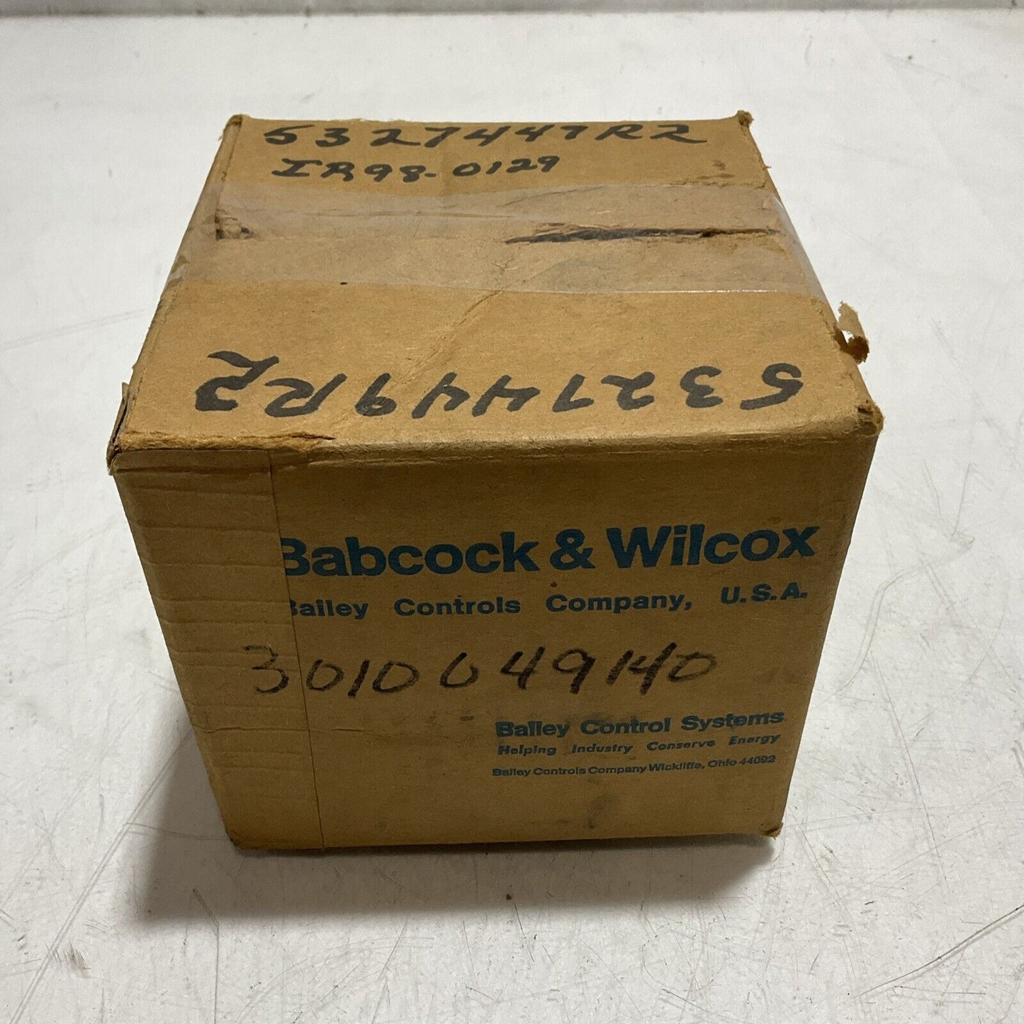 BAILEY CONTROLS SYSTEM 5327449R2 ALUM/STEEL VALVE POSITIONER TORQUE MOTOR U3S