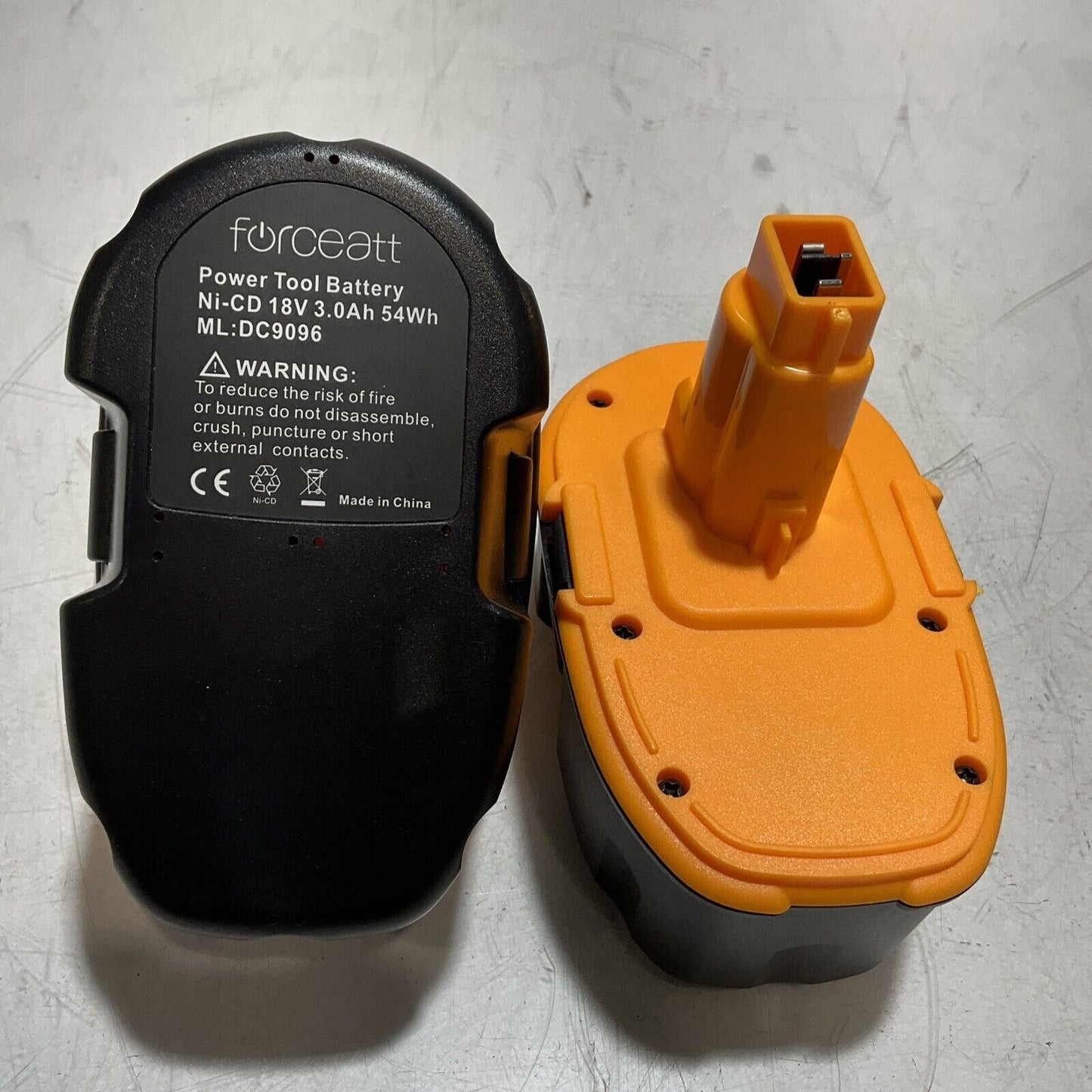FORCEATT DC9096 POWER TOOL BATTERY REPLACEMENT CORDLESS TOOL 54WH QTY OF 2 U3S