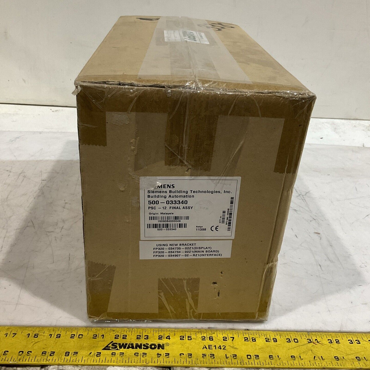 SIEMENS 500-033340 12AMP POWER SUPPLY FOR NCCNT WAN MODEL PSC-12-PTB ASSY U3S