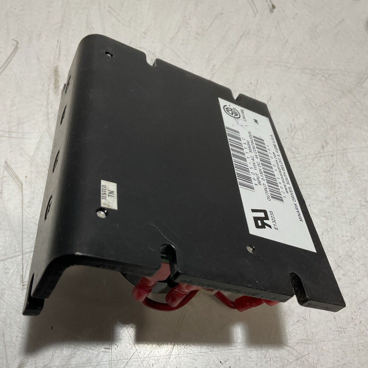 MINARIK DRIVES XP05-115AC DC MOTOR CONTROL CIRCUIT BREAKER U3S