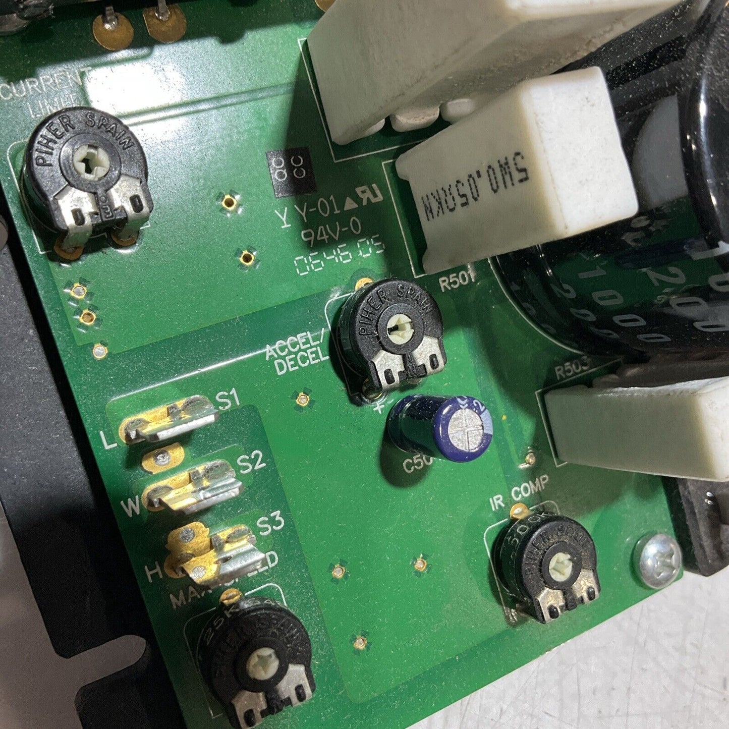 MINARIK DRIVES XP05-115AC DC MOTOR CONTROL CIRCUIT BREAKER U3S
