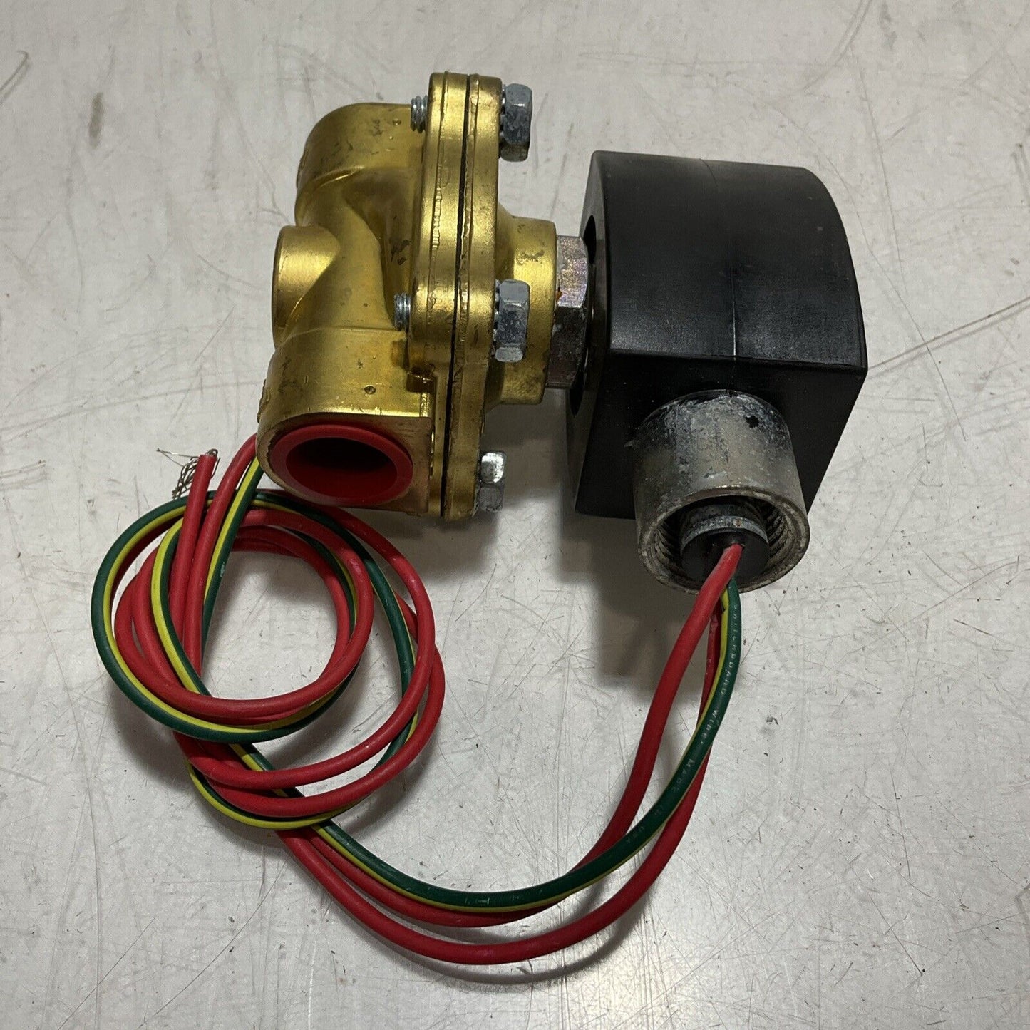 ASCO RED-HAT EF8210G007 GENERAL PURPOSE SOLENOID VALVE 17.1WATTS 1/2 PIPE U3S