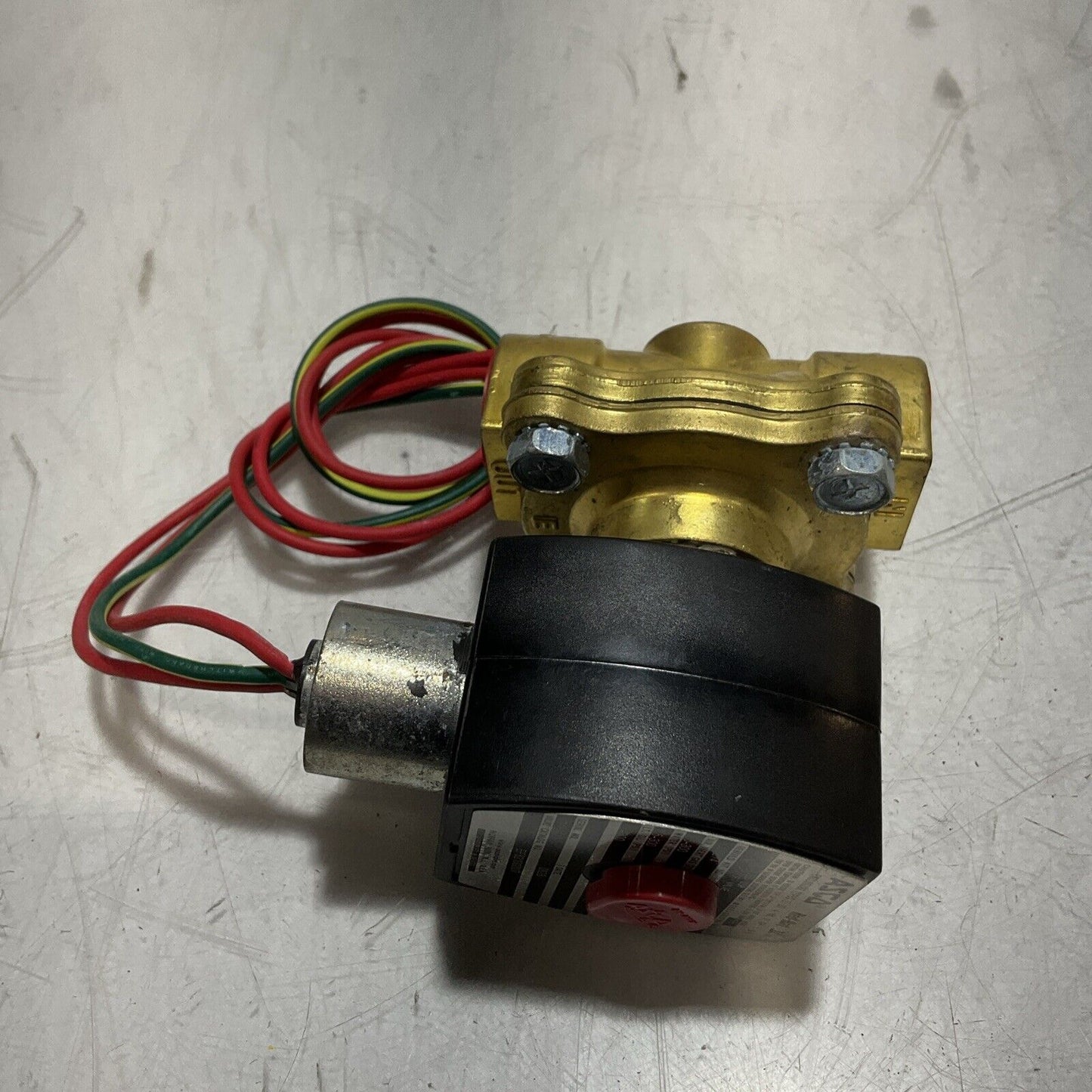 ASCO RED-HAT EF8210G007 GENERAL PURPOSE SOLENOID VALVE 17.1WATTS 1/2 PIPE U3S