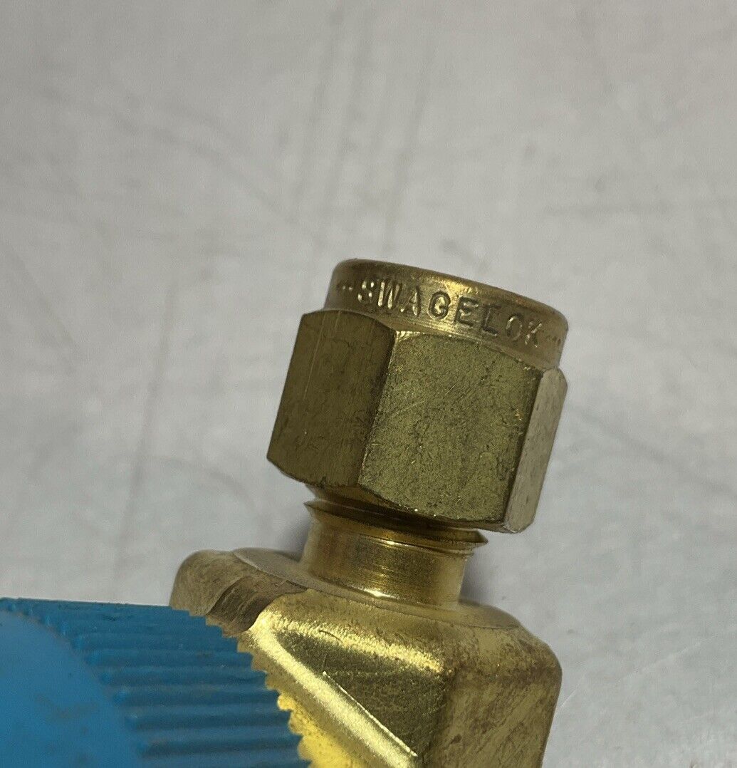 SWAGELOK B-400-2-8RT MALE ELBOW BRASS TUBE FITTING LOT OF 23 476-U3S