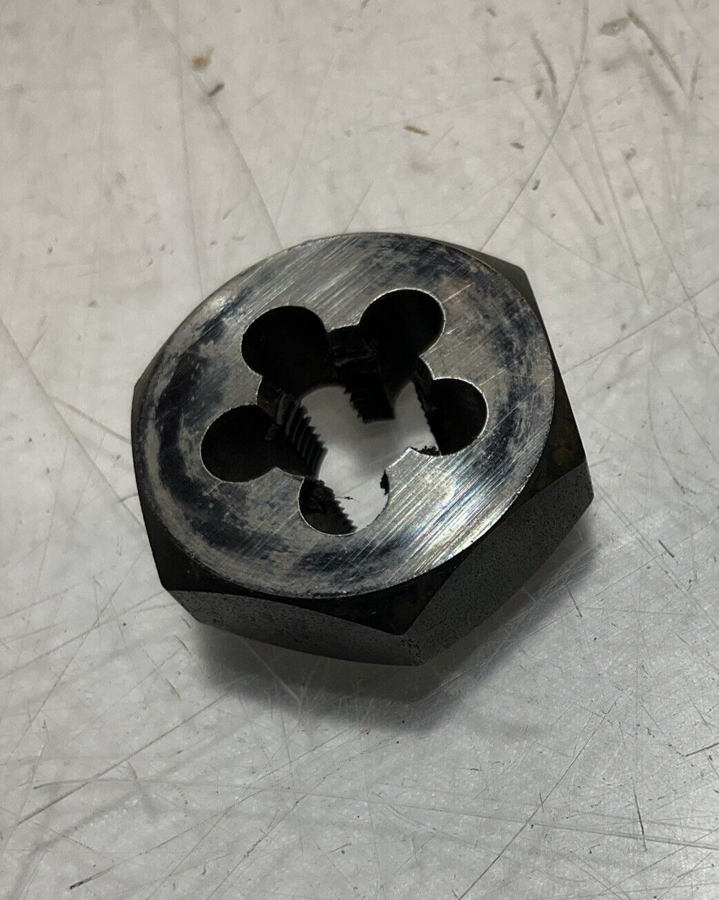 MARXMAN MORSE 82587 HEX DIE RETHREADING 1/8-27 NPT CAR LOT OF 2 222-U3S