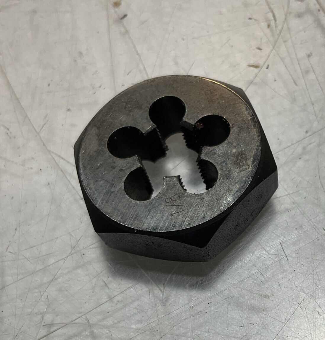 MARXMAN MORSE 82587 HEX DIE RETHREADING 1/8-27 NPT CAR LOT OF 2 222-U3S