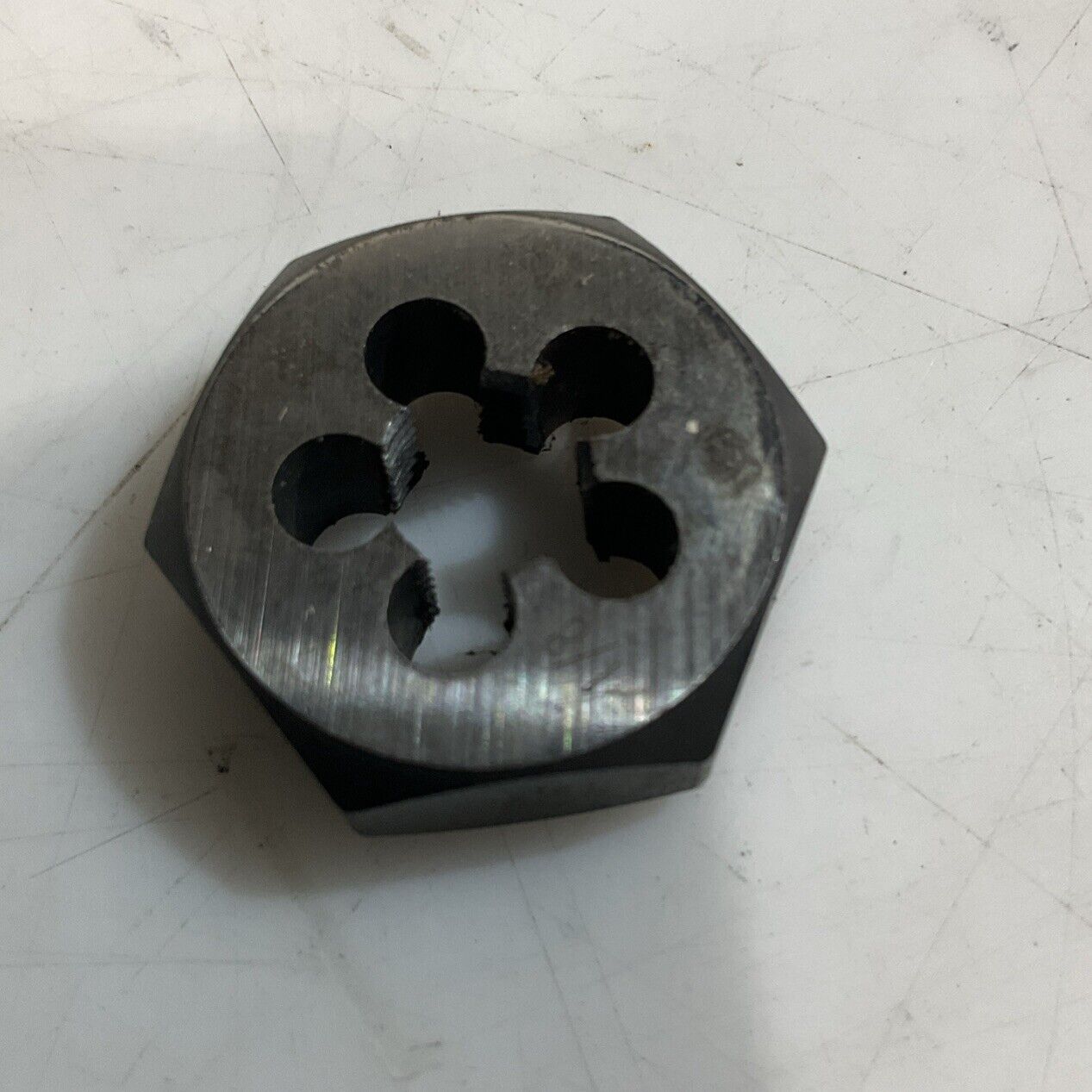 MARXMAN MORSE 82587 HEX DIE RETHREADING 1/8-27 NPT CAR LOT OF 2 222-U3S