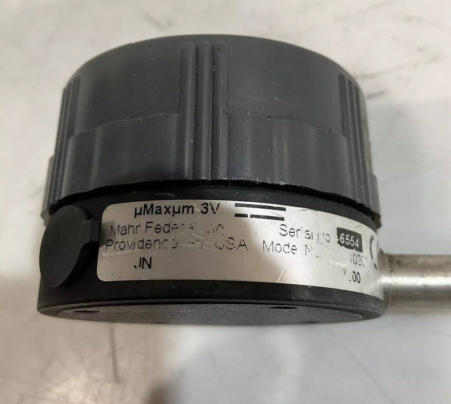MAHR FEDERAL INC EDI 10202 ELECTRONIC DIAL INDICATOR 3VDC U3S