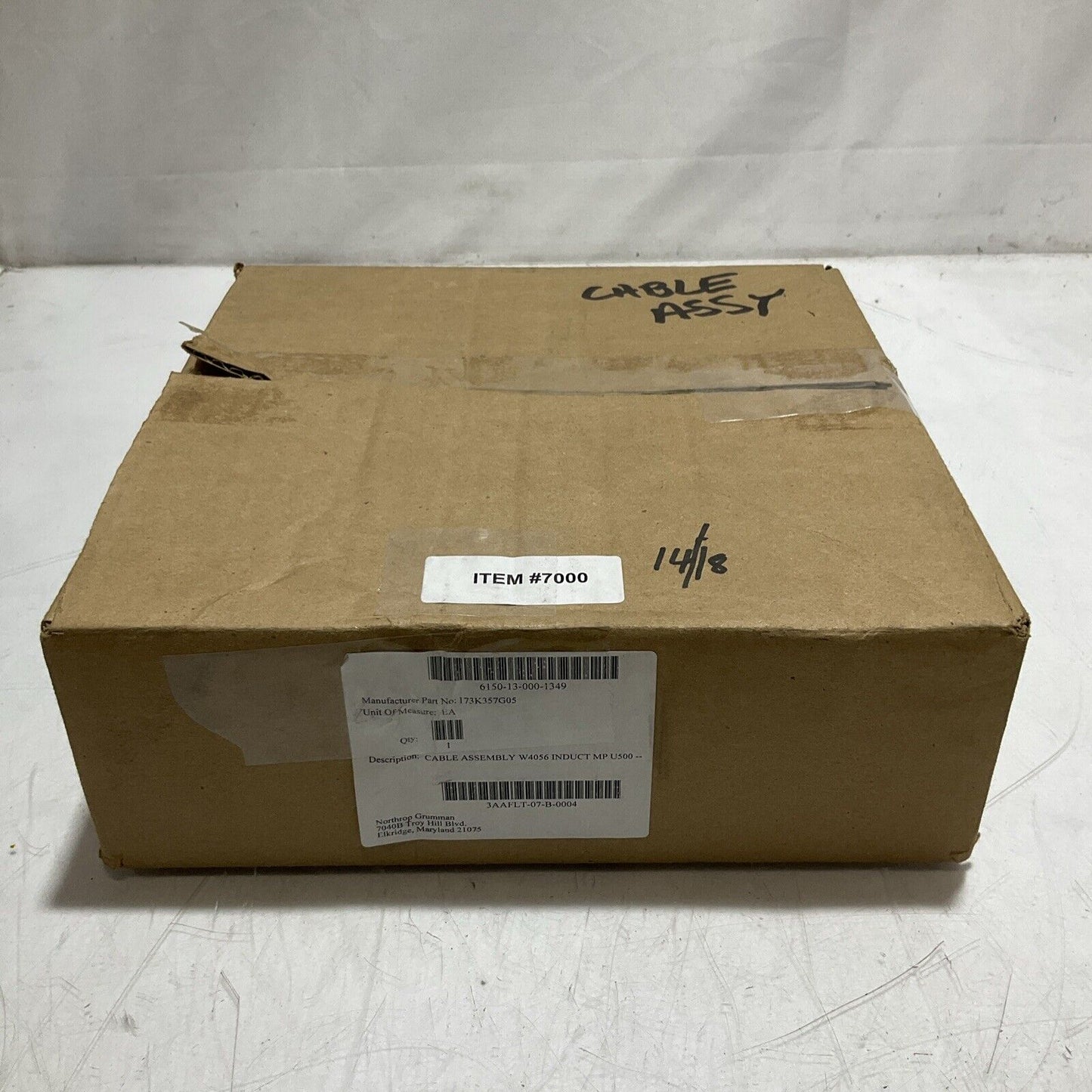 TURCK U2-16499 13064- 173K357G05 CABLE ASSEMBLY W4056 INDUCT MP U500 U3S