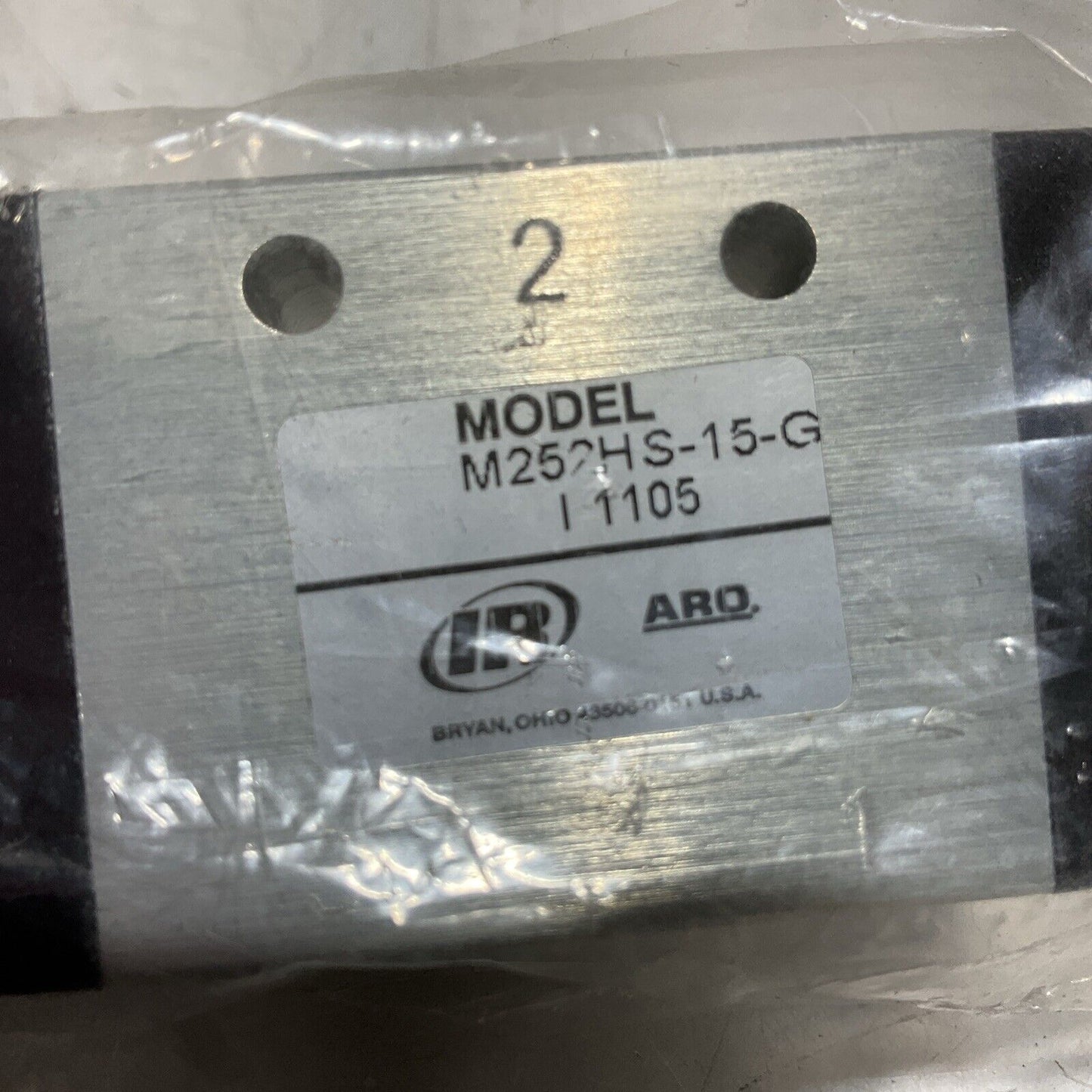 IR- INGERSOLL RAND M252HS-15-G PNEUMATIC VALVE 3-WAY 1/43 IN NPT 476-U3S