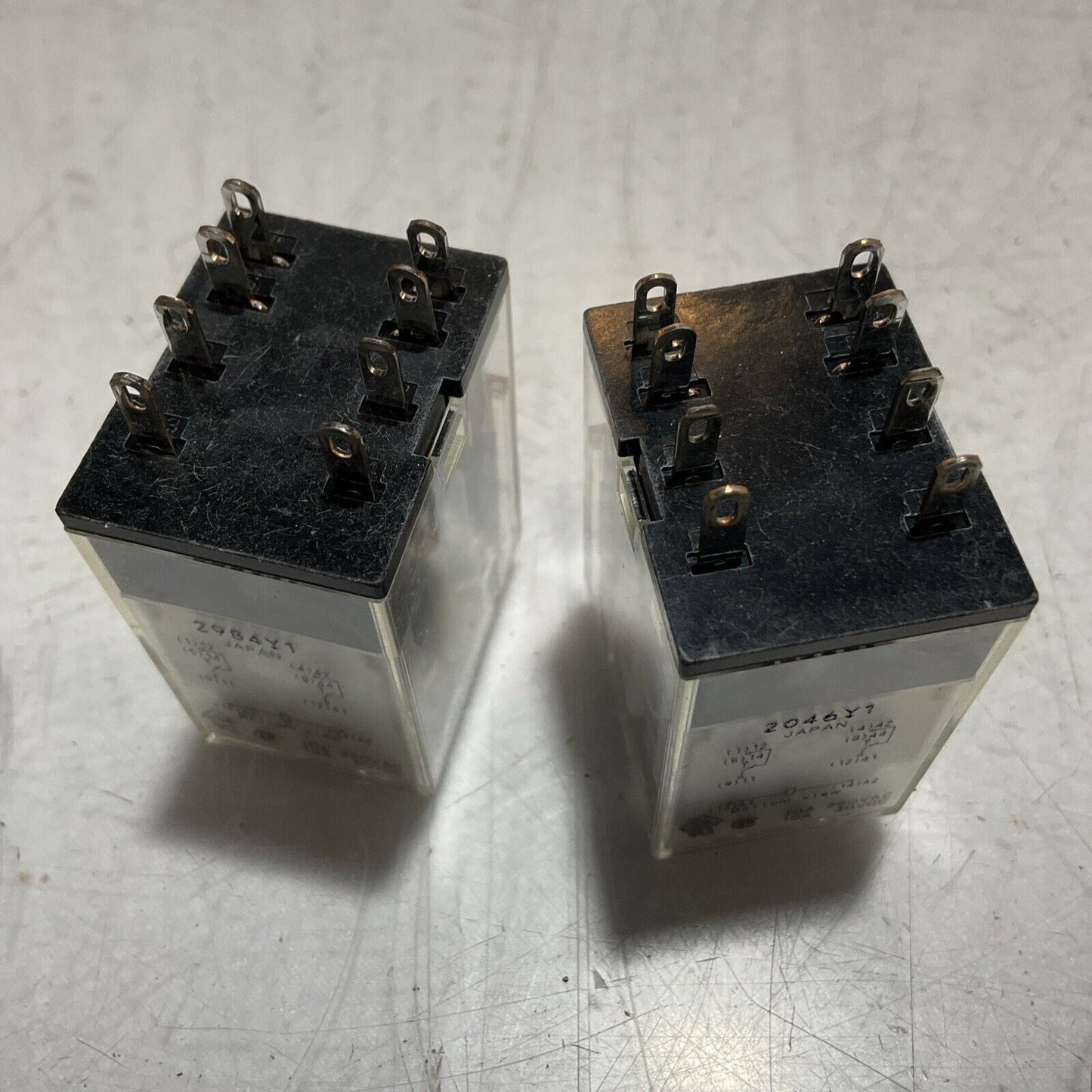 OMRON MY2 24VCD MINIATURE GENERAL PURPOSE POWER RELAY 24VDC LOT OF 2 U3S