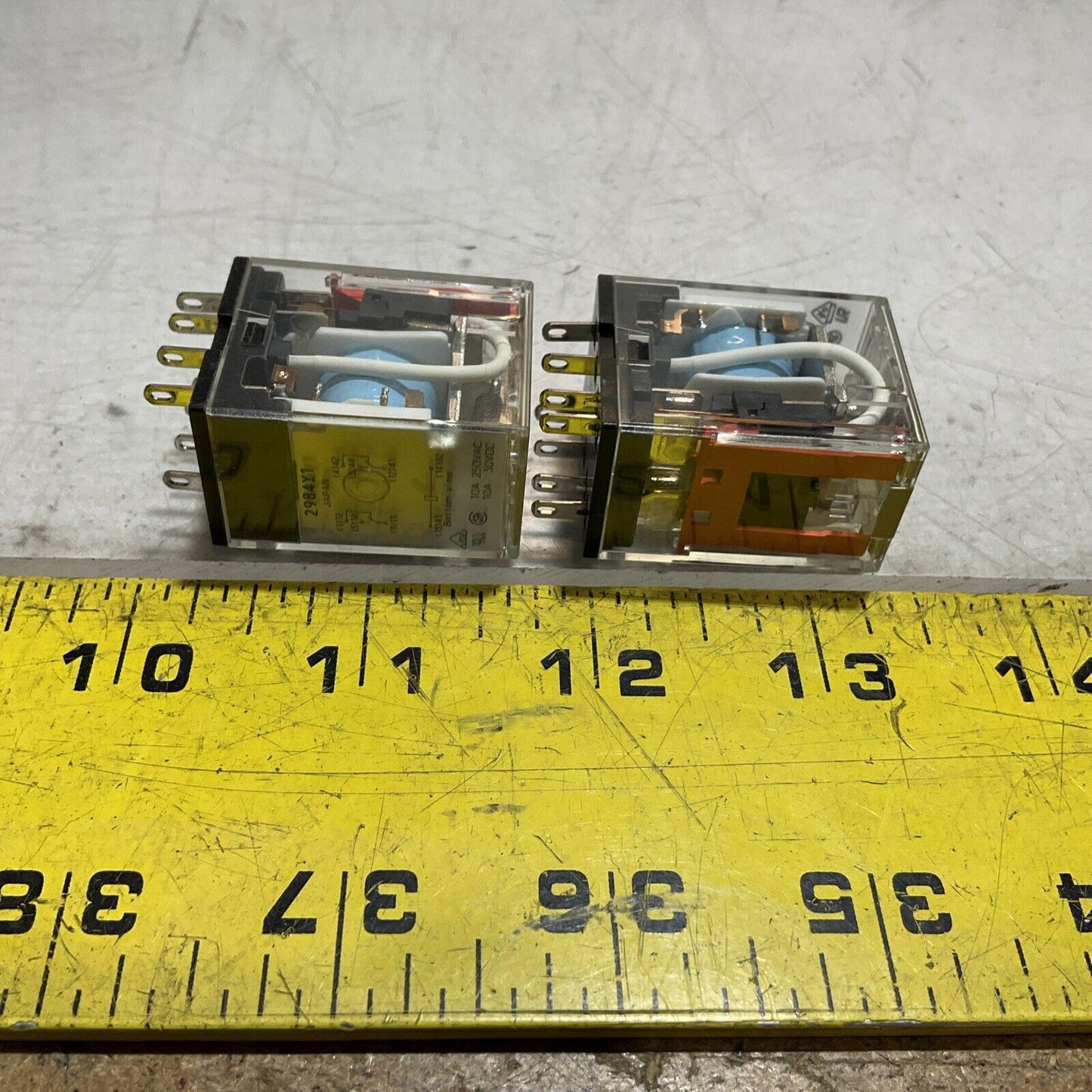 OMRON MY2 24VCD MINIATURE GENERAL PURPOSE POWER RELAY 24VDC LOT OF 2 U3S