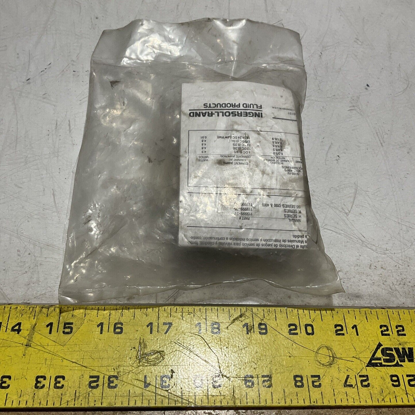 IR- INGERSOLL RAND M252HS-15-G PNEUMATIC VALVE 3-WAY 1/43 IN NPT 476-U3S