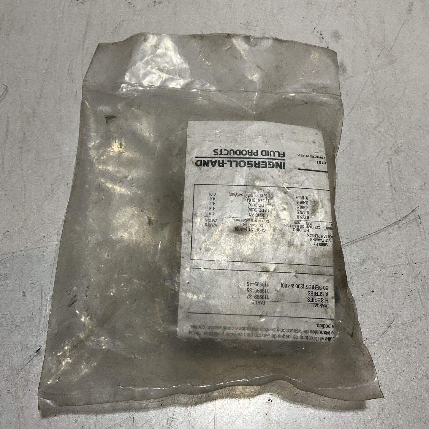 IR- INGERSOLL RAND M252HS-15-G PNEUMATIC VALVE 3-WAY 1/43 IN NPT 476-U3S