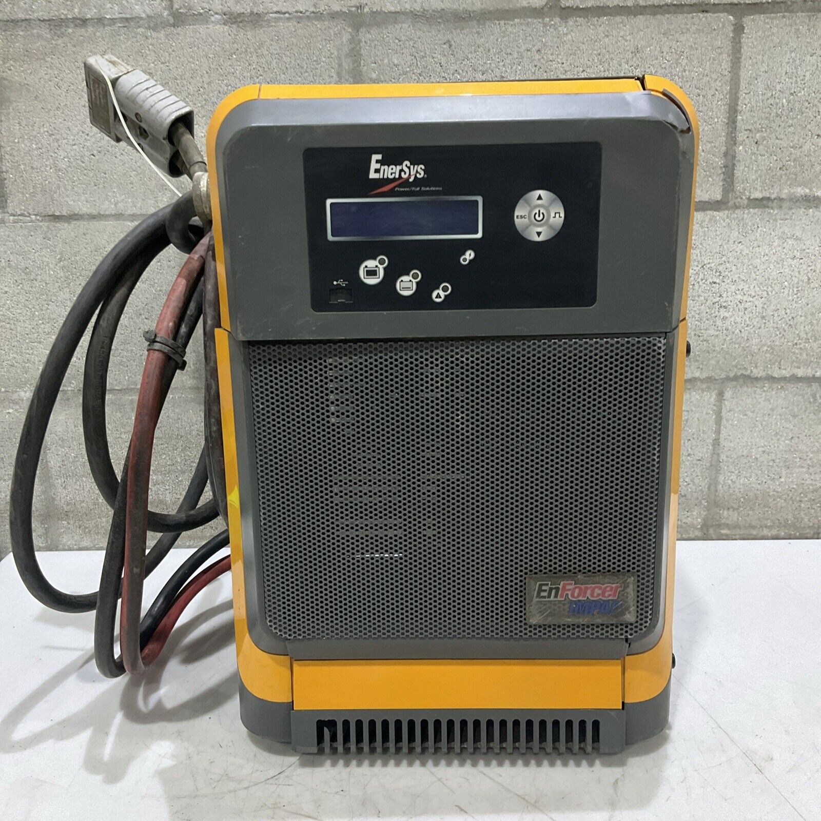 ENERSYS EI3 HL 4YE ENFORCER IMPAQ FORKLIFT L A BATTERY CHARGER 3PH 480 enersys-ei3-hl-4ye-enforcer-impaq-forklift-l-a-battery-charger-3ph-480