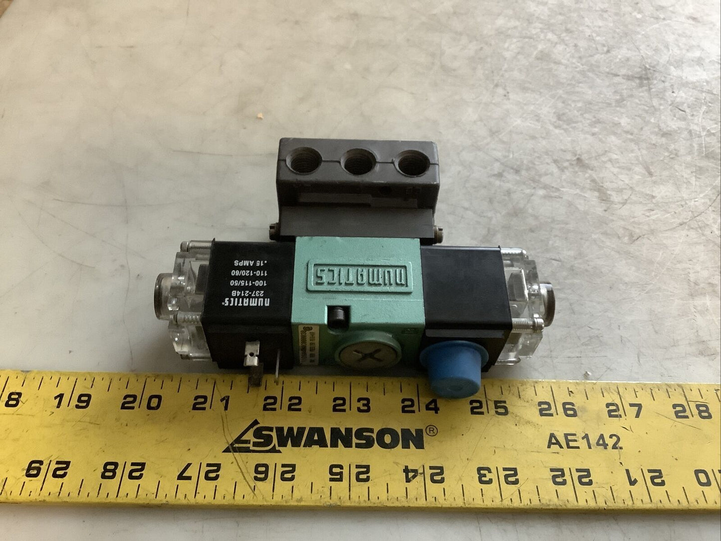 NUMATICS 11DSA400C000030 SOLENOID CONTROL VALVE 476