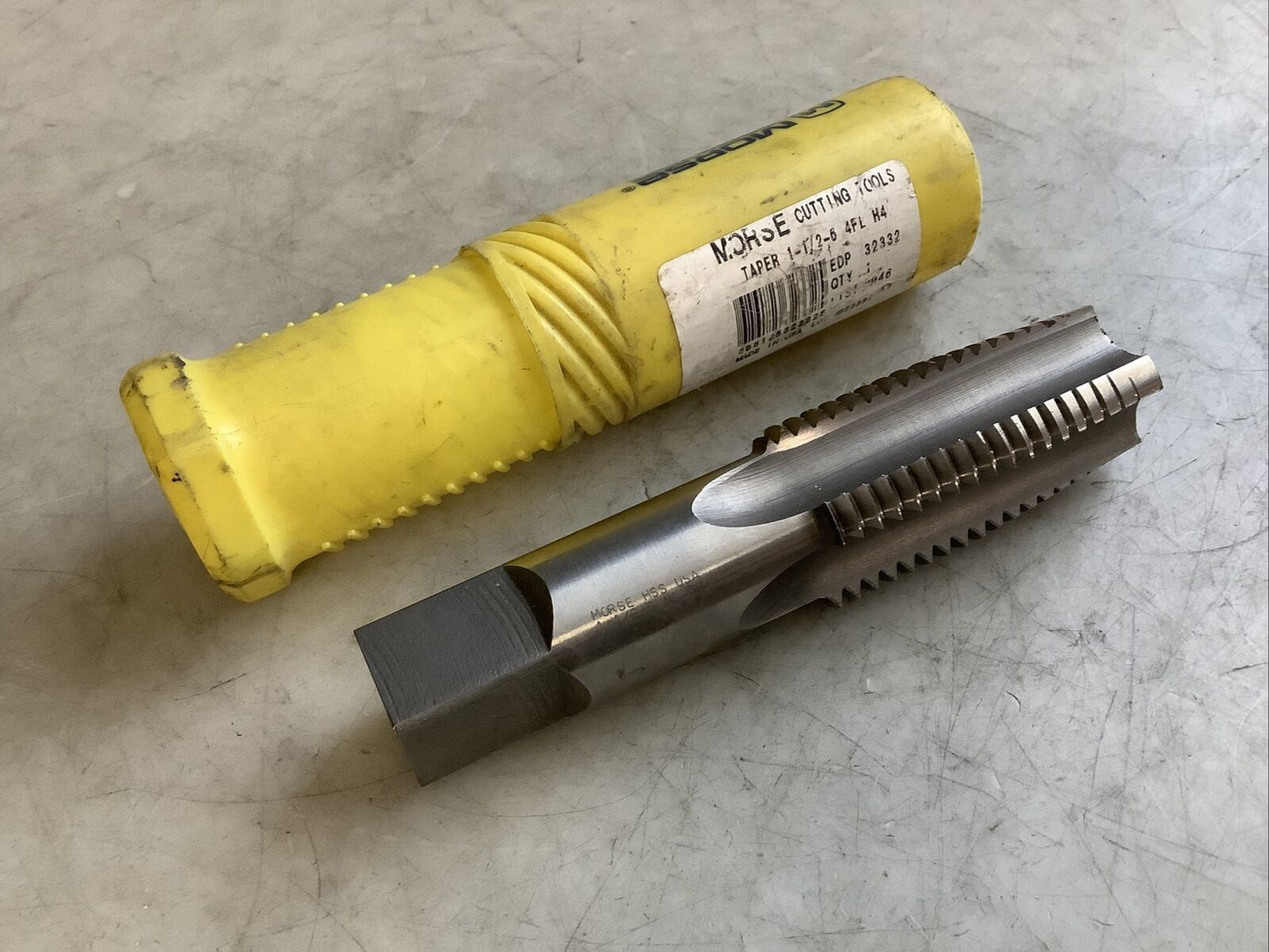 MORSE 32332 1-1/2-6 NC GH4 4FL H4 TAP 476