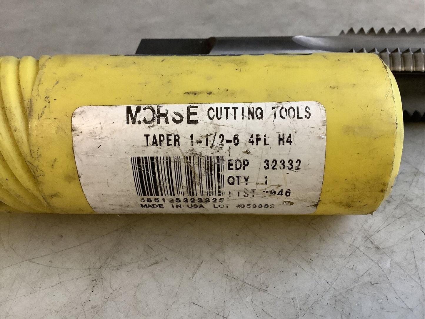 MORSE 32332 1-1/2-6 NC GH4 4FL H4 TAP 476