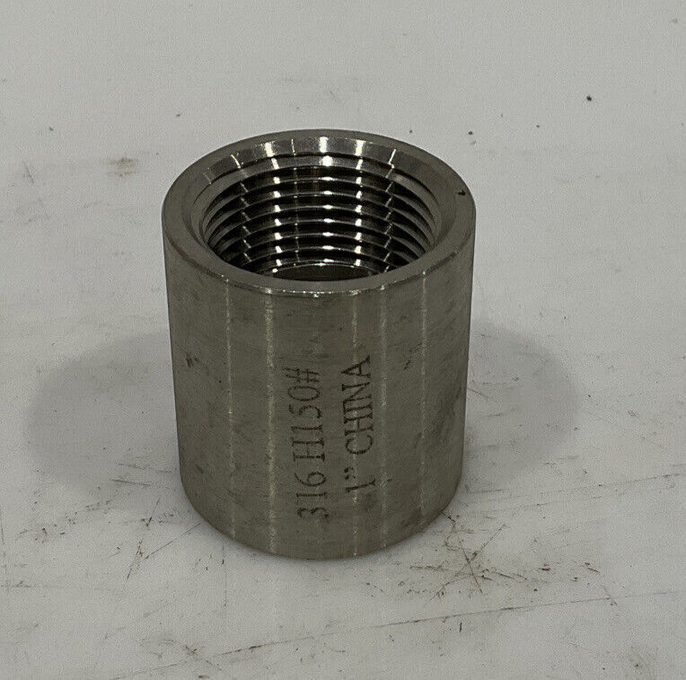 H150# 1” SOCKET WELD COUPLING 316 STAINLESS STEEL THREAD COUPLING 678
