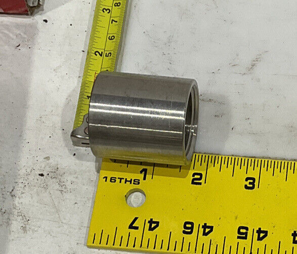 H150# 1” SOCKET WELD COUPLING 316 STAINLESS STEEL THREAD COUPLING 678