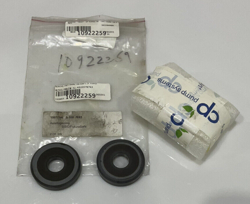 CP PUMPEN AG 1507/38600/100/690FS THRUST BEARING SET OF 2 AXXIALLAGERRING 678