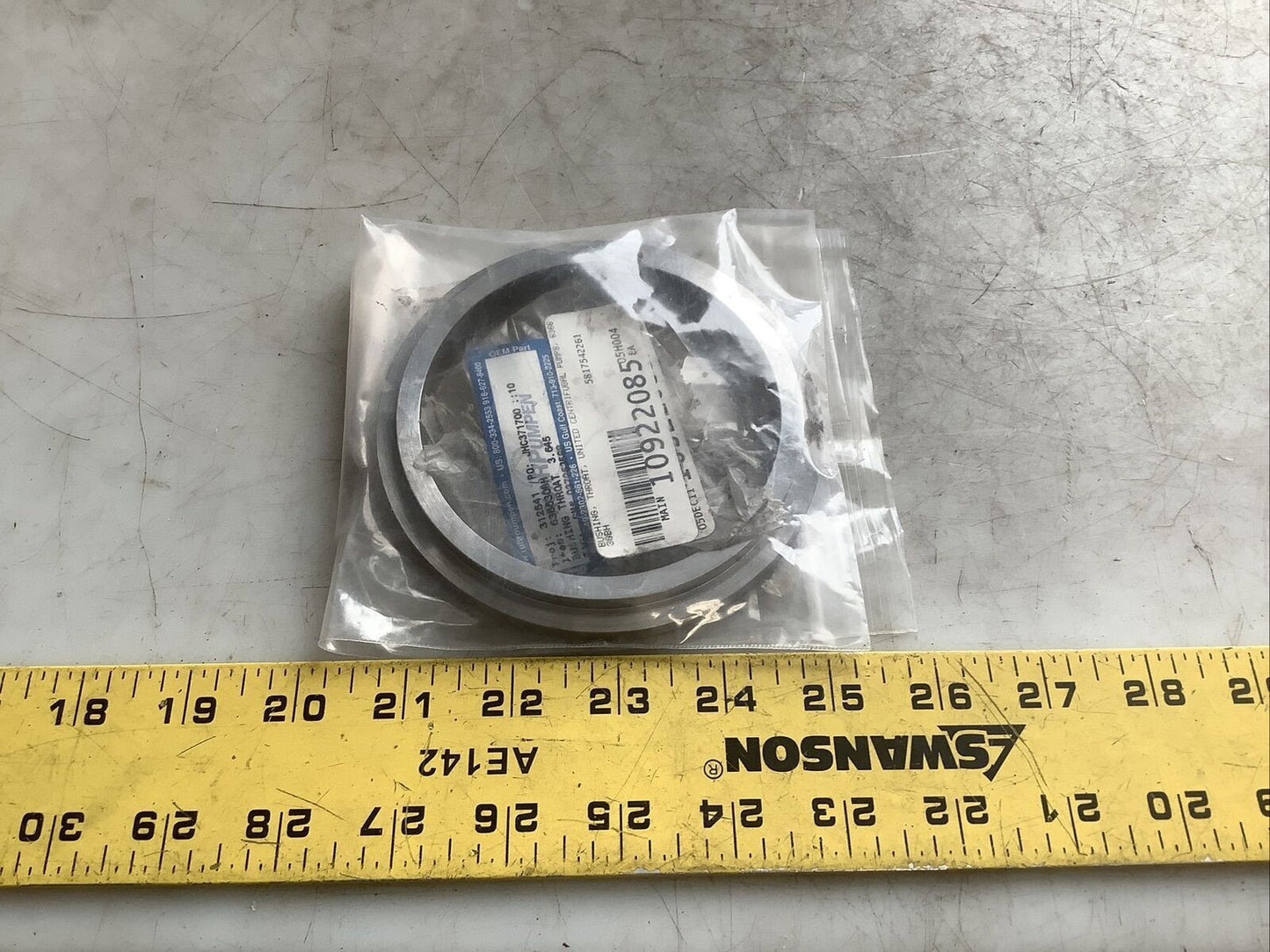 RUHRPUMPEN 312541 BUSHING THROAT 3.645IN ID 678