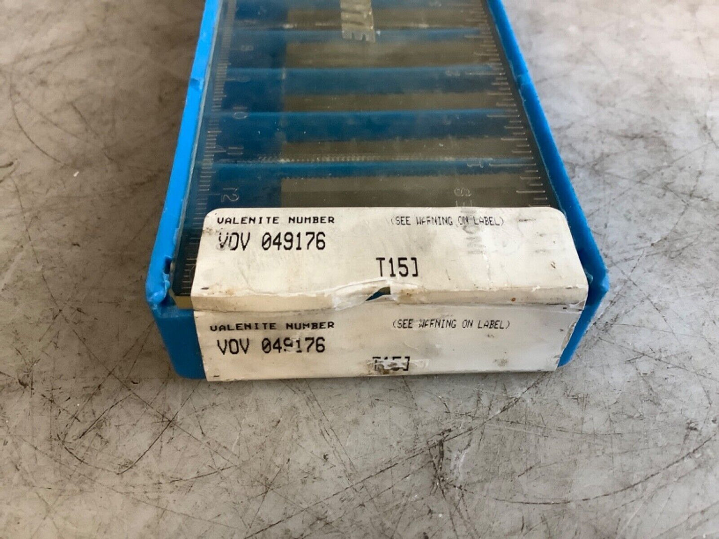 VALENITE VOV-049176 T15-2/3 CARBIDE INSERTS 333 - QTY 10