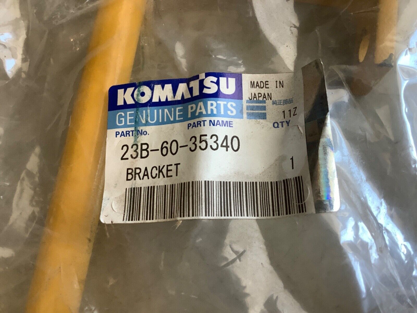 KOMATSU 23B-60-35340 BRACKET 222