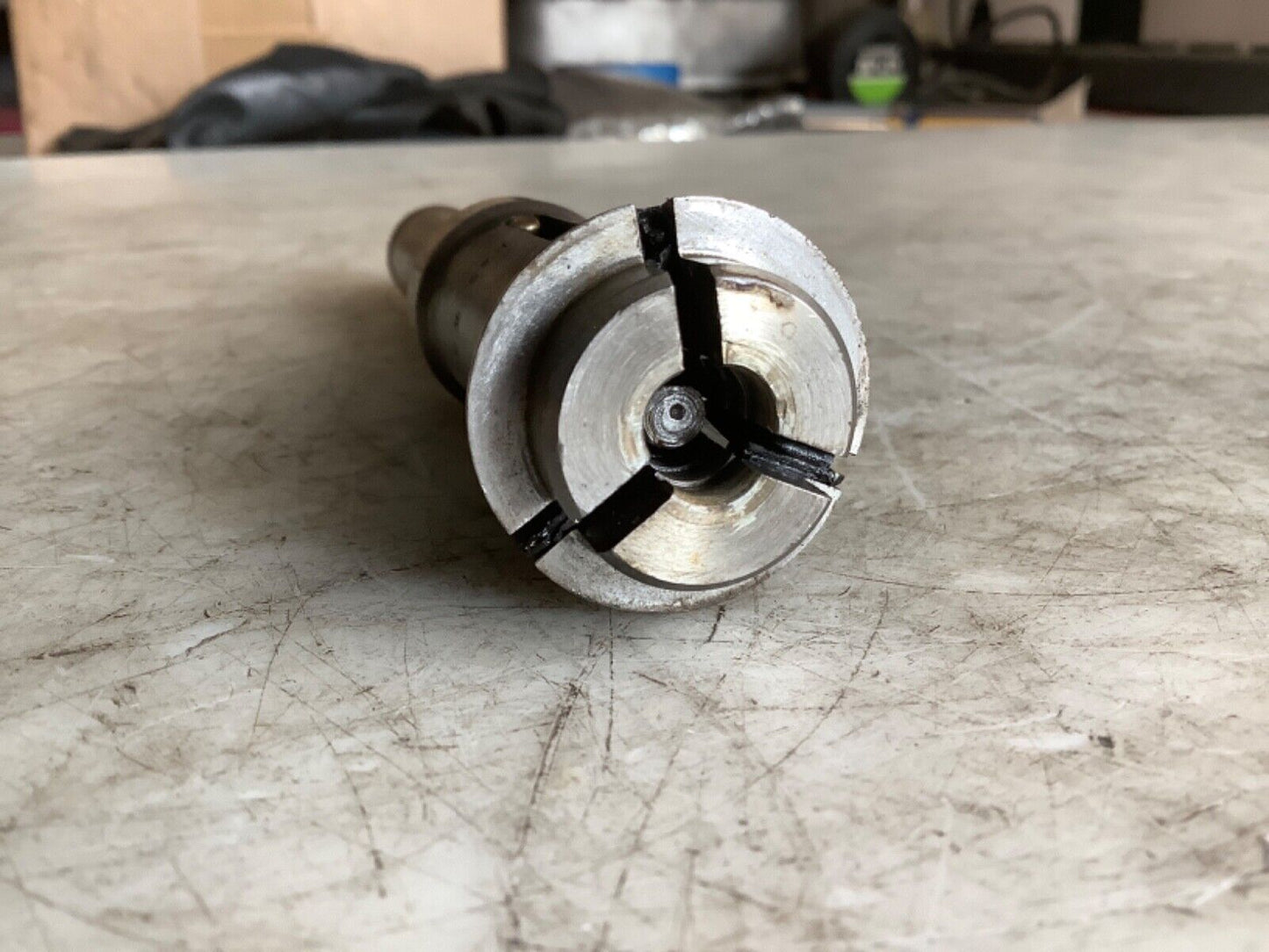 BROWN & SHARPE 110-1 SPRING EJECTOR STOP W/ BS 30 COLLET 9/32IN 333