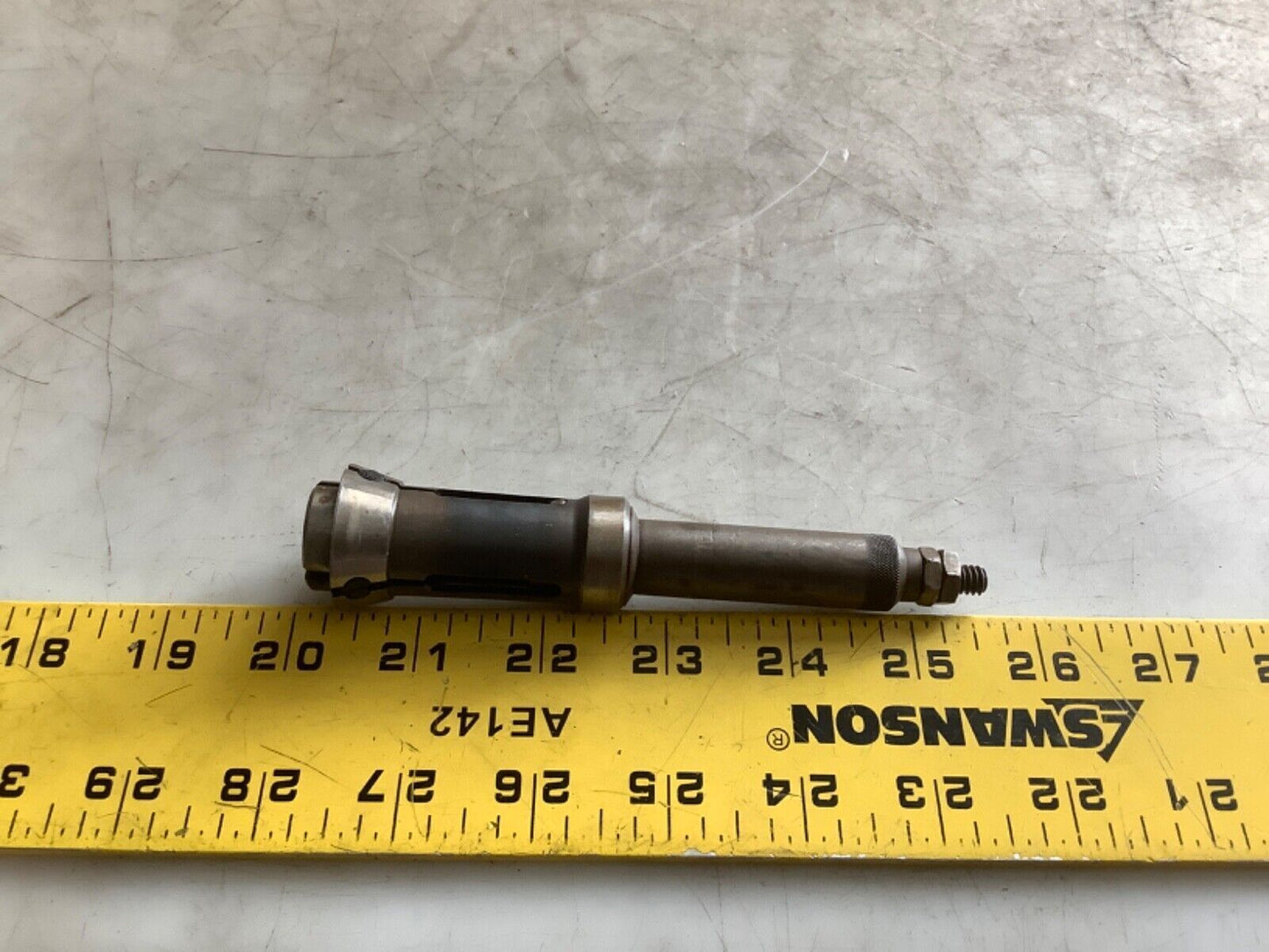 BROWN & SHARPE 110-1 SPRING EJECTOR STOP W/ BS 30 COLLET 9/32IN 333