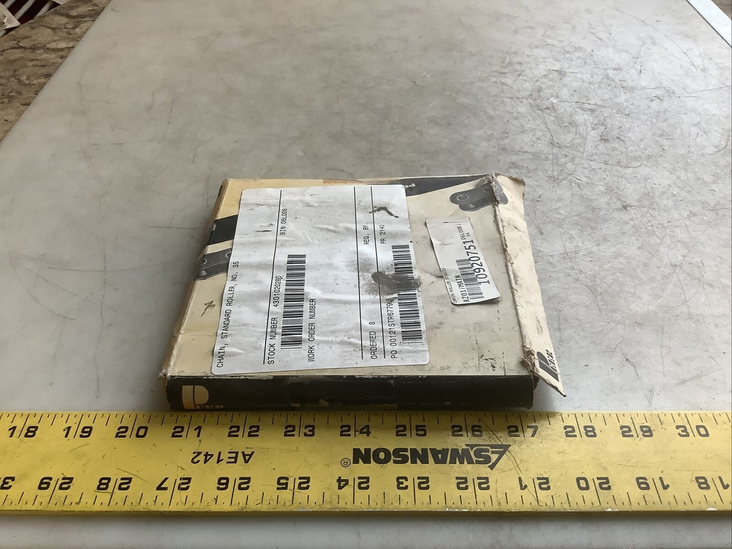 PEER 35 ROLLER CHAIN ANSI 3/8IN X 3/16IN 10FT 678