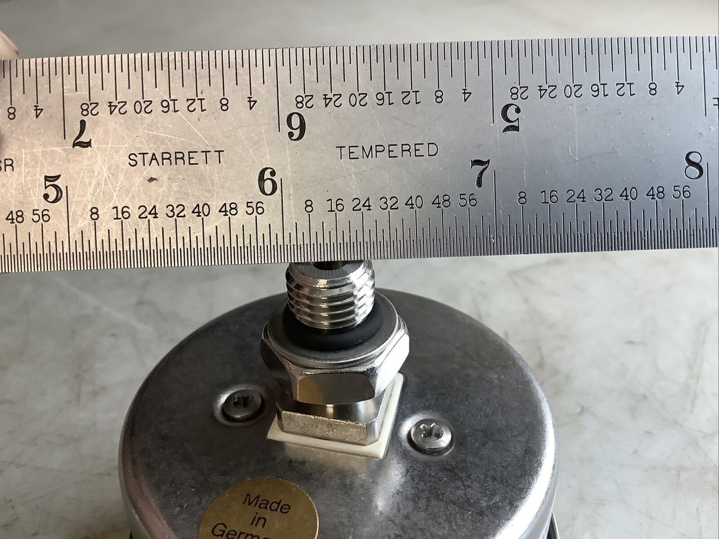 BLAC 00011-P-0104 S25874 PRESSURE GAUGE 2-1/2IN FACE 0-100PSI 678