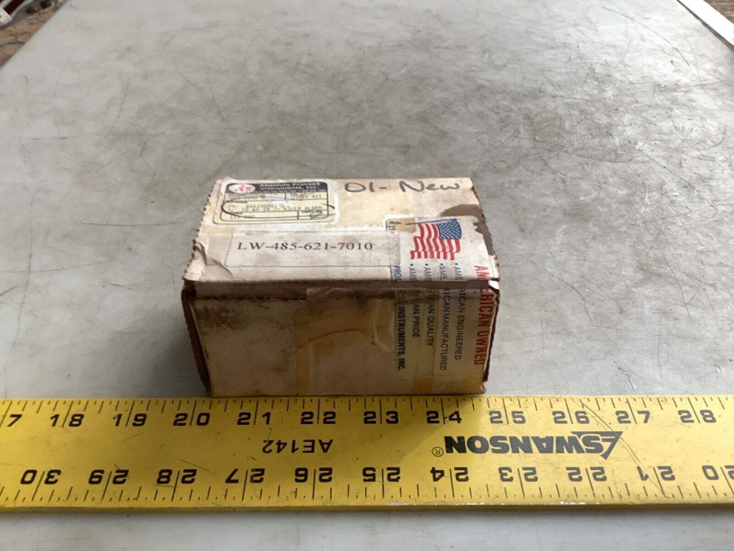 ABSOLUTE PROCESS INSTRUMENTS API 1090 G DC INPUT DUAL ALARM 222