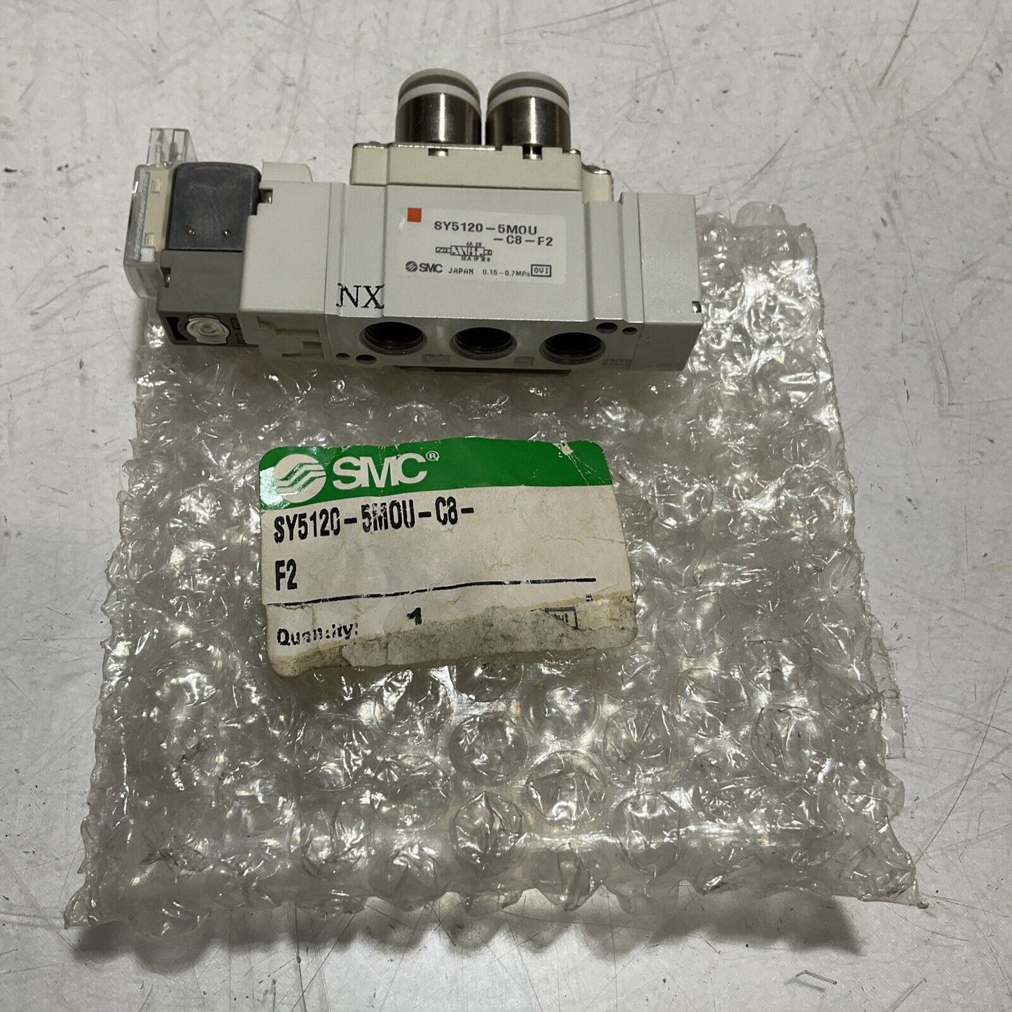 SMC SY5120-5MOU-C8-F2 SOLENOID VALVE 222-U3S