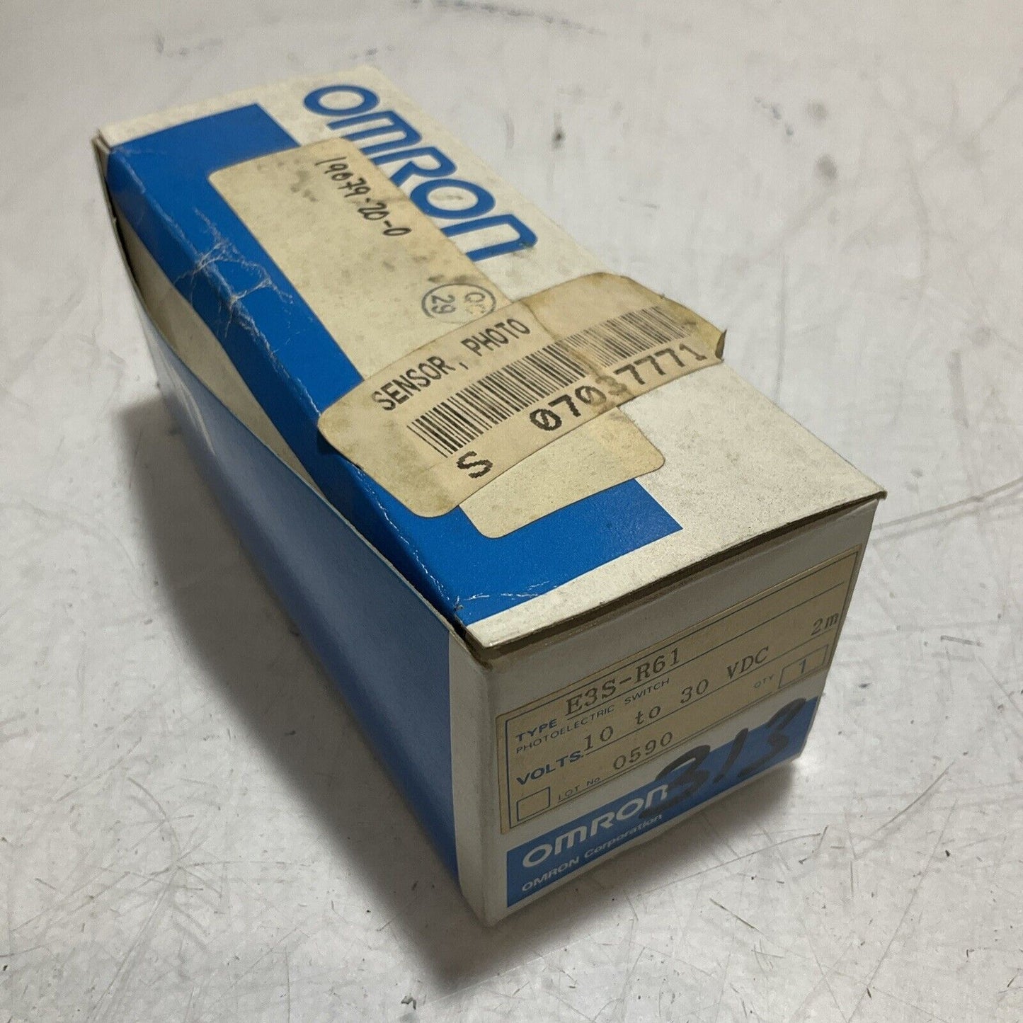 OMRON E3S-R61 PHOTOELECTRIC SENSOR SWITCH 30VDC U3S