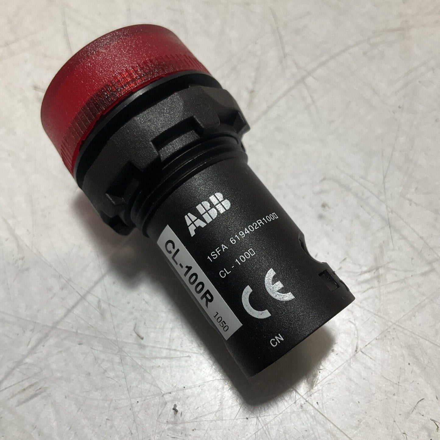 ABB CL-100R RED INDICATOR COMPACT PILOT LIGHT LOT OF 2 U3S
