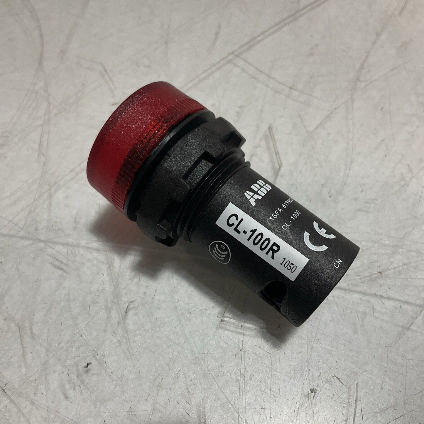 ABB CL-100R RED INDICATOR COMPACT PILOT LIGHT LOT OF 2 U3S